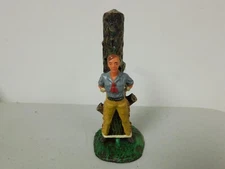 Hausser Elastolin 70mm Cowboy tied to torture tree