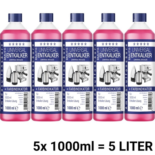 5000Ml Entkalker Kaffeevollautomat FlüSsig Delonghi Miele Jura Saeco Aeg Bosch-image