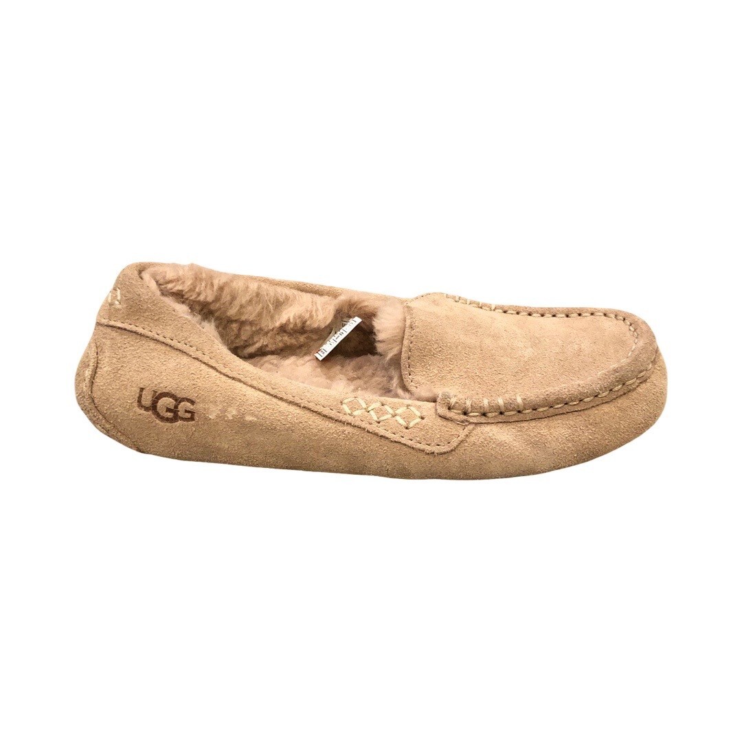 PANTOFOLA D’ORO UGG Ciabatte da donna Ansley semi di senape scarpe slip on scamosciate 1106878 taglia 8