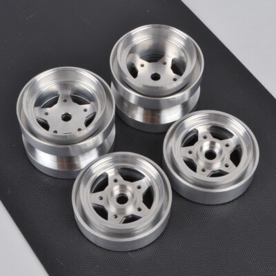 Aluminum Wheels Rim for Tamiya Frog Sand Scorcher Grasshopper Hornet 1/ ...