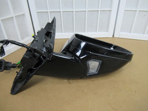 11-18 Volvo S60 V60 Right (R) OEM Power Door Rear View Mirror Power Fold BLACK - Picture 10 of 12