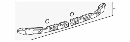 Soporte central de parachoques trasero derecho para Cadillac ATS 2013-2018 (N/P 23145540)