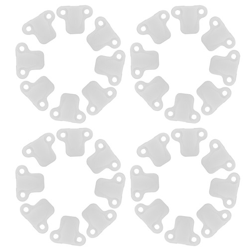 50 Pcs Cable Clamp Fixing Buckle Cord Fastener Clip Convenient Mounting Clips