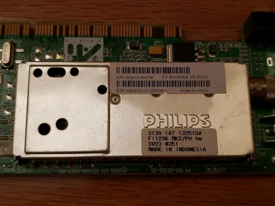 ATI Technologies Inc. 100-703102 TV Wonder VE NTSC - Image 2 of 4