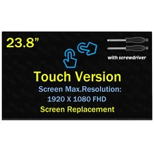 FHD 24" Display for HP 24-D 24-df0170 LCD Screen All-in-One Touchscreen 23.8"