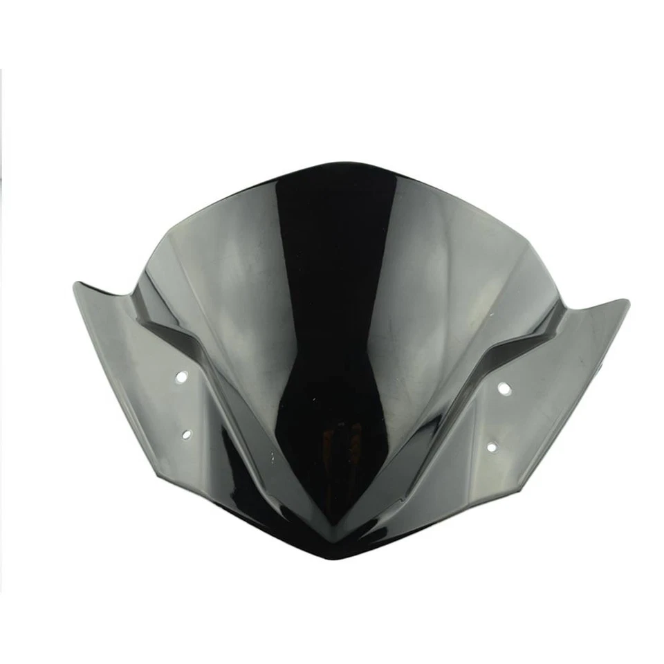 Parabrisas ABS negro para motocicleta Yamaha FZ16 2014 2015 2016 Foto 2 de 4