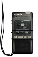 Aiwa TP-M500 Microcassette Recorder - V-Sensor, Touch controls