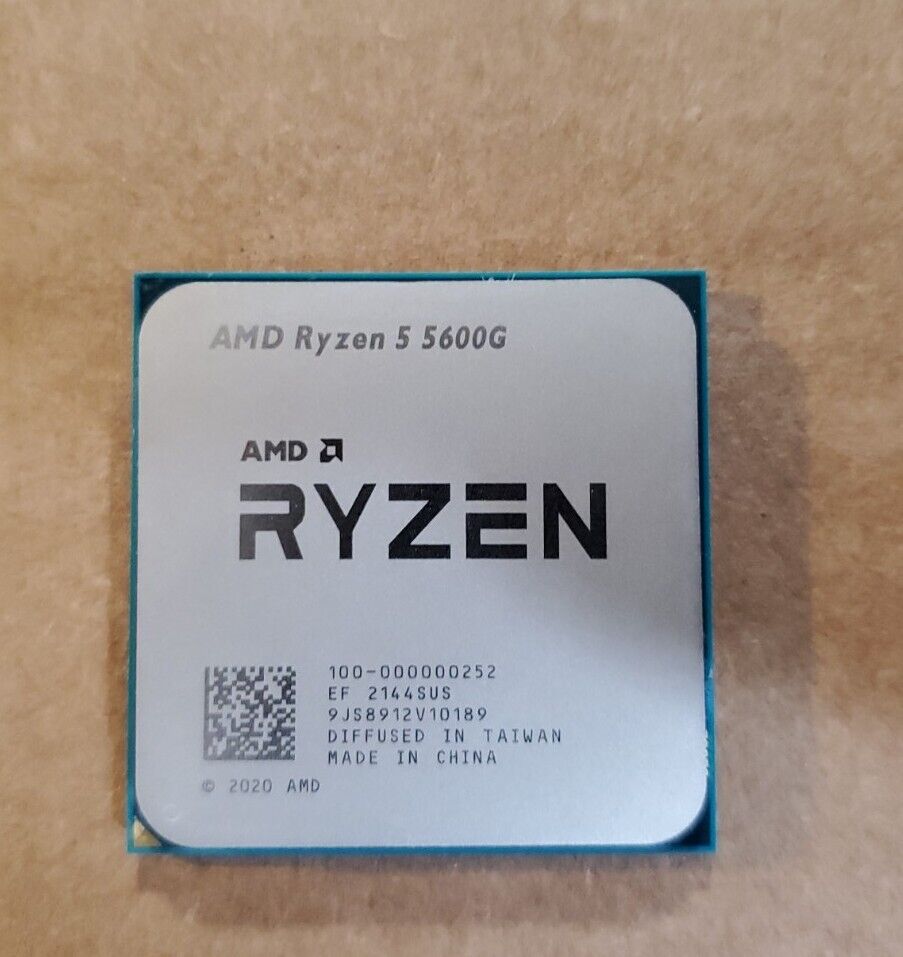 AMD Ryzen 5 5600G 6 core 12 thread Desktop Processor with Radeon Graphics