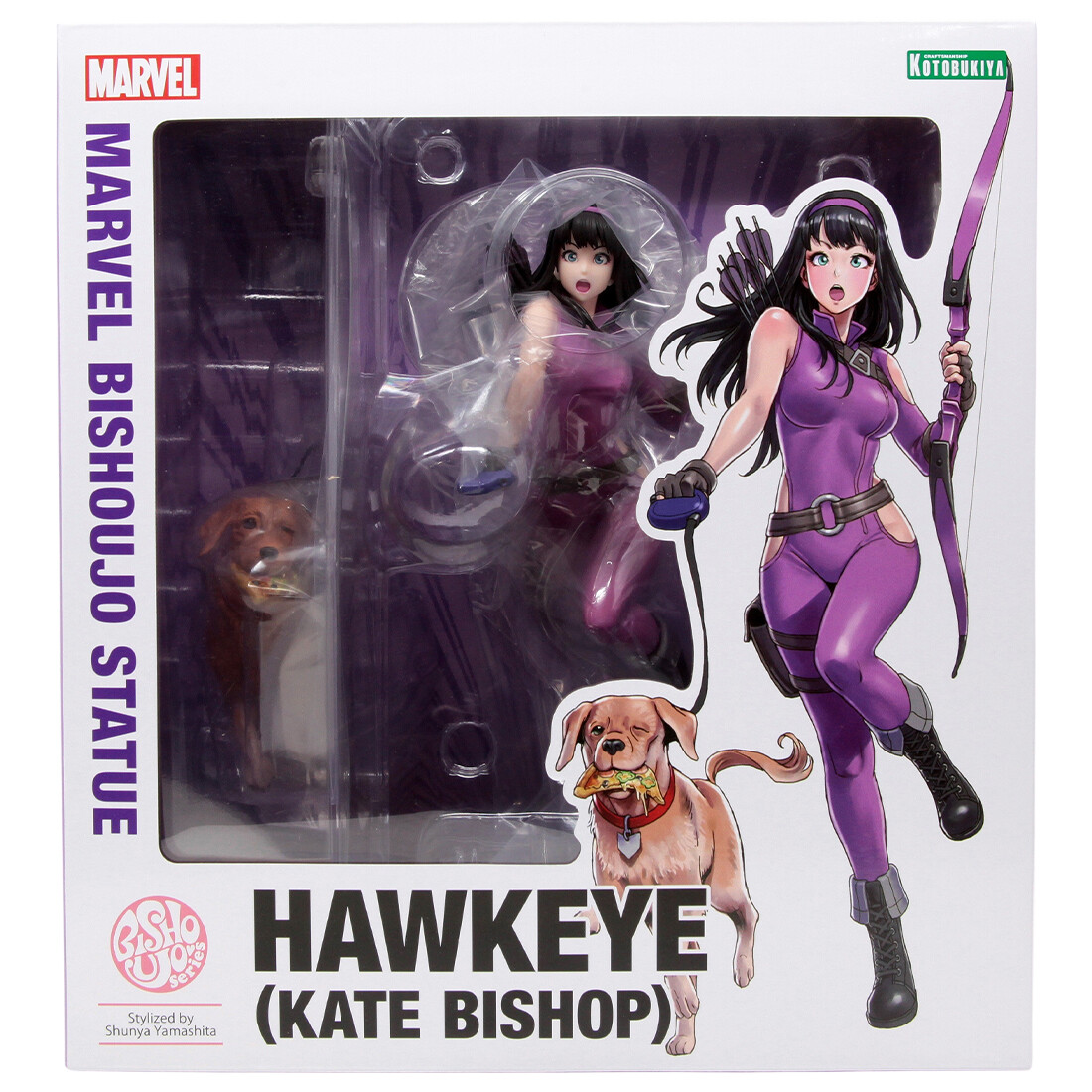 Hawkeye (Kate Bishop) フィギュア Iron Studios 1/10 Kate Bishop - Female Hawkeye 8.2in(H
