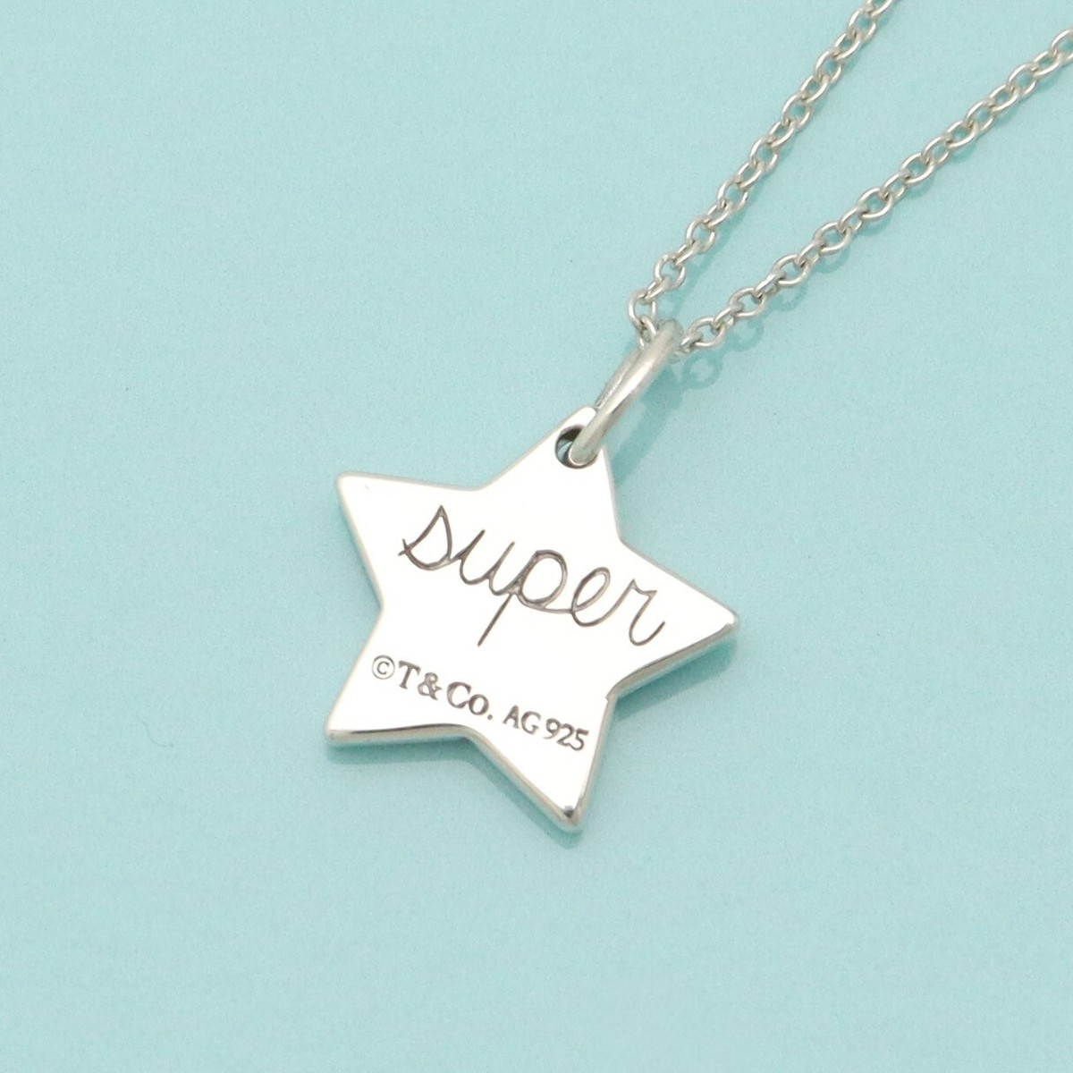 Tiffany & Co. Super Star Necklace Pendant 17.6