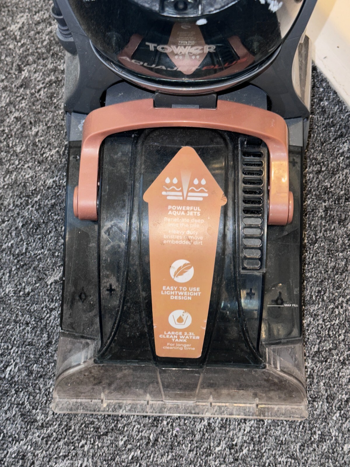 Tower TCW5 AQUAJET PLUS Vacuum Wet Carpet Washer 5056032991774 eBay