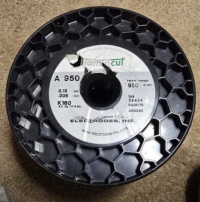 Stammcut A-950 EDM Wire 0.25mm  8Kg copper zinc coated Full New Spool PA06175