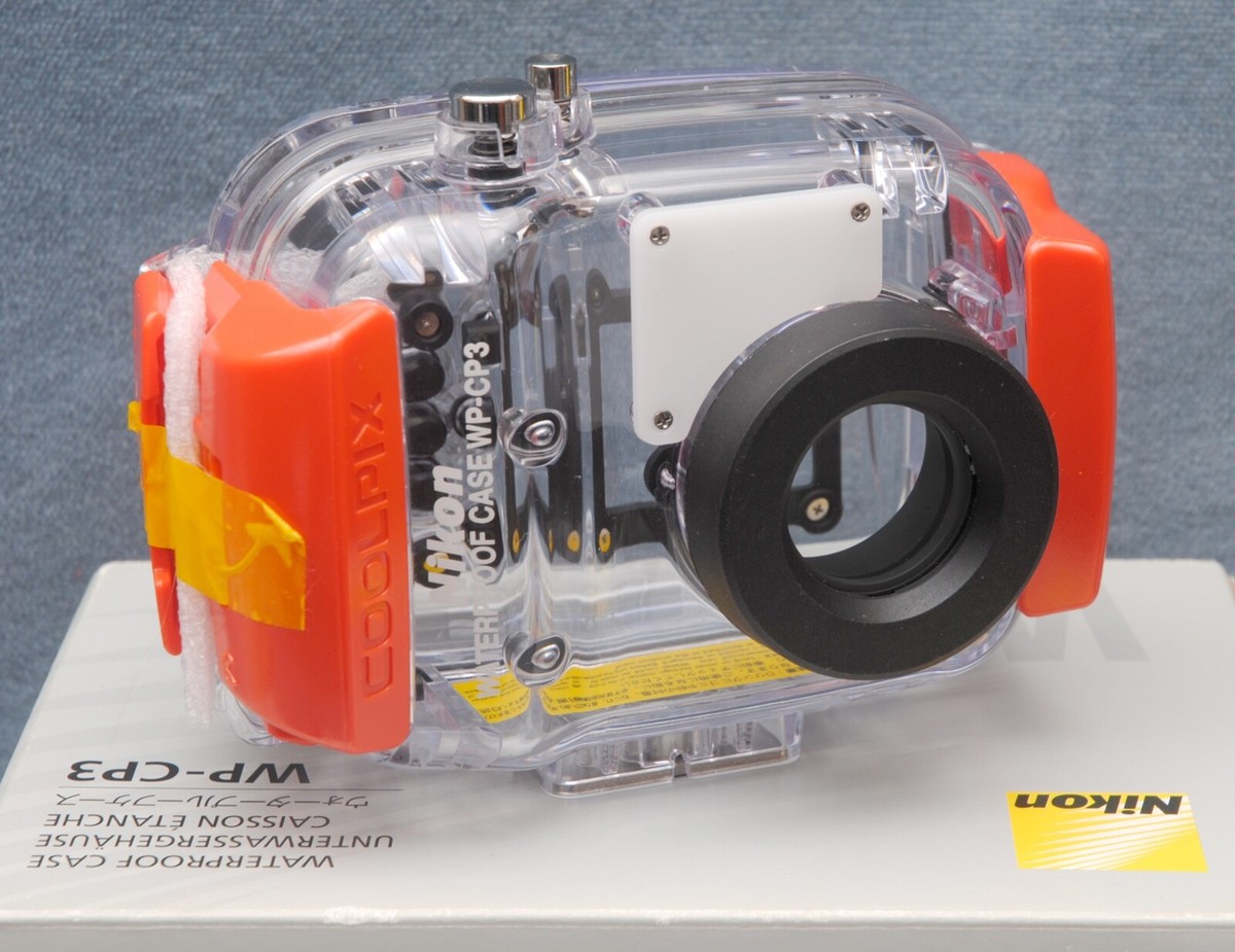 UNUSED NIKON WATERPROOF CASE WP-CP3 - UNDERWATER HOUSING FOR UNUSED NIKON WATERPROOF CASE WP-CP3 - UNDERWATER HOUSING FOR