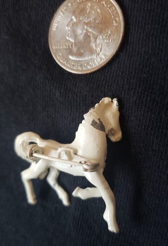 Vintage Pferd Brosche Pin - Reitsport - Bild 5 von 5