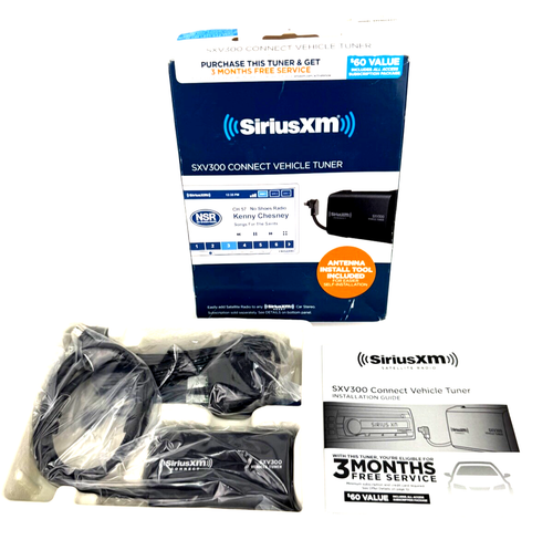 SiriusXM SXV300 In-Dash Connect Vehicle Tuner - Integrate Satellite Radio