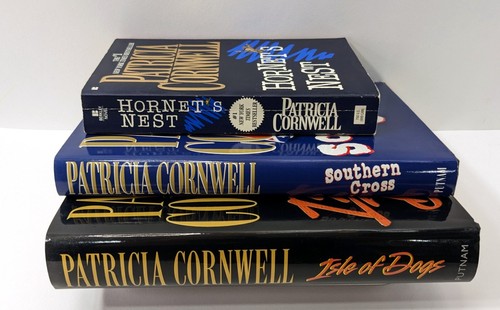 Patricia Cornwell Andy Brazil Trilogy Hornet’s Nest Southern Cross Isle of Dogs - Picture 2 of 5