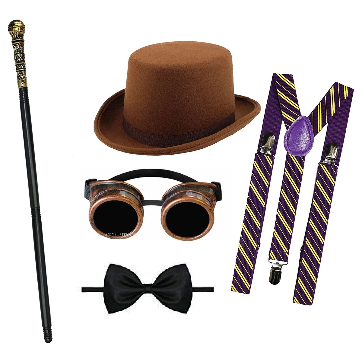 Headgear Braces Willy Wonka