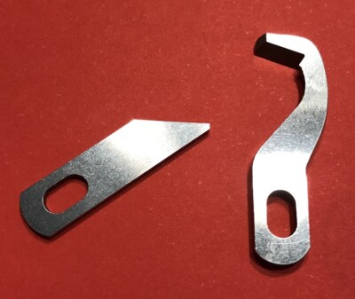 Overlockmesser Set für Carina Top-Lock DF Obermesser und Untermesser / Messerset