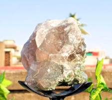 Himalayan Natural Clear Smoky Quartz Rough / Raw Stone 140MM | 1720Gram | 3