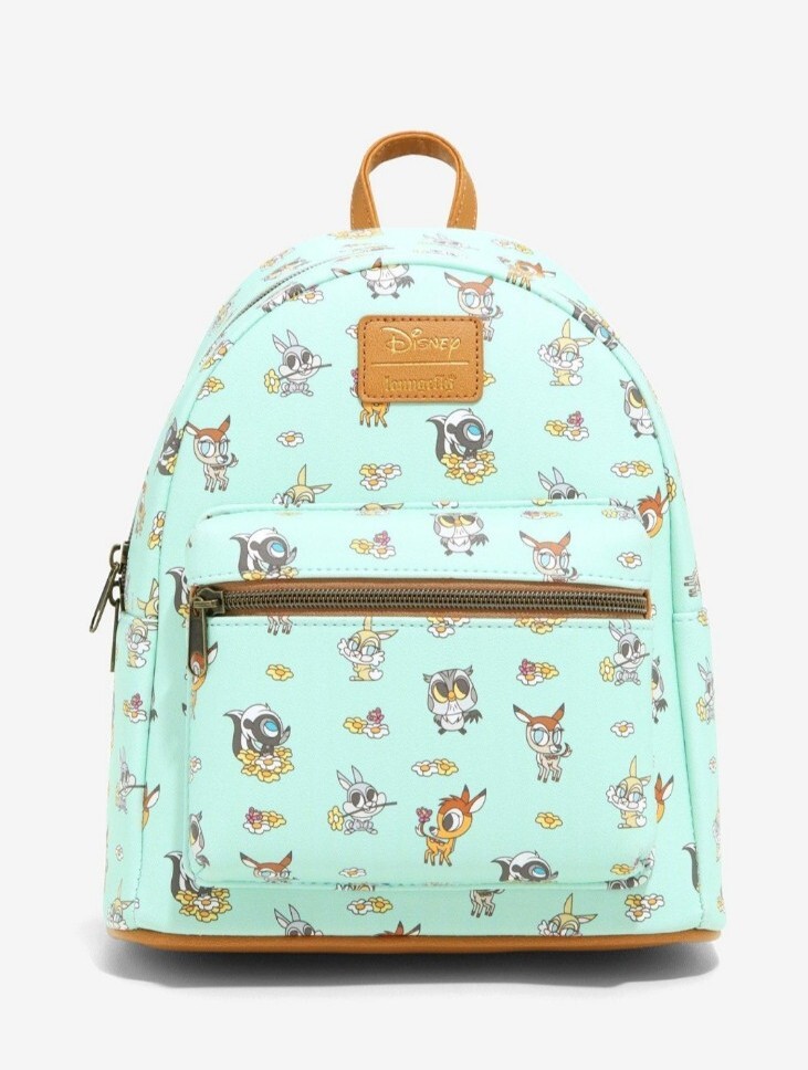 inside of bambi loungefly mini backpack EXCLUSIVE DROP: Walt Disney Archives Loungefly Disney Bambi Chibi And