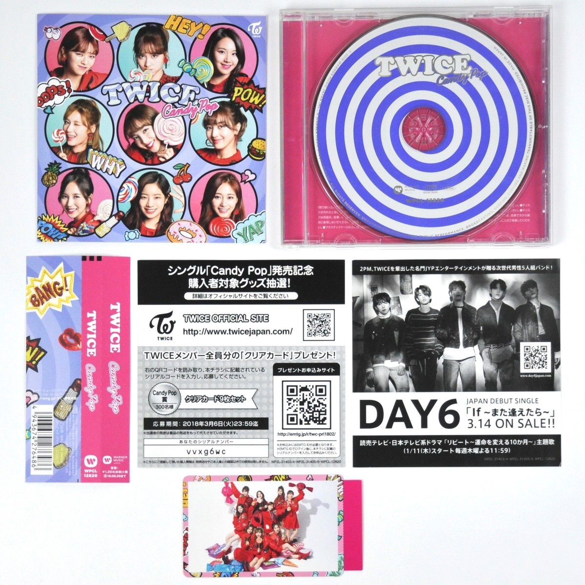 Twice - Candy Pop Japan Album CD + Group Photocard 2018 | eBay