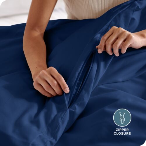 Bare Home Luxury Duvet Cover and Sham Set - Premium 1800 Collection - Ultra Soft - Picture 27 of 113