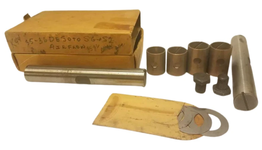 1935-1936 Desoto Airflow Sg S2 6 cilindros King Pin conjunto de parafusos pacote NORS. - Imagem 2 de 4