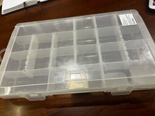 Utility Storage Box - Tackle Lure - Craft Organizer custom size slots