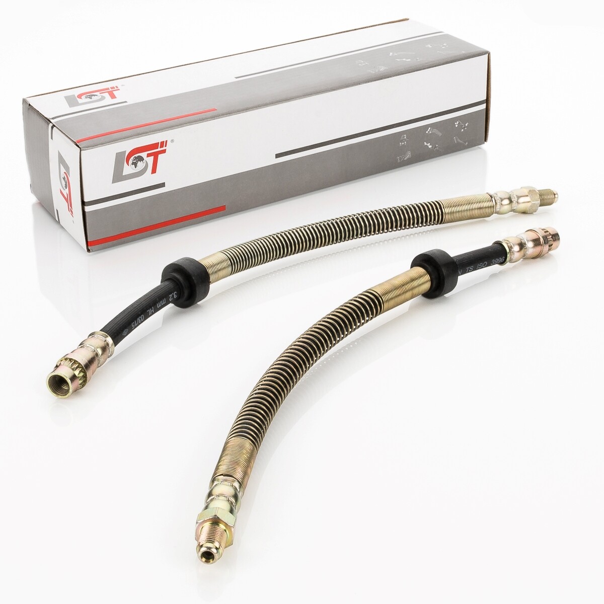 2x Brake Hose Brake Line for RENAULT KANGOO 355mm