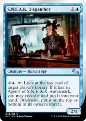 X4 S.N.E.A.K. Dispatcher Unstable LP/NM MTG Magic DNA GAMES
