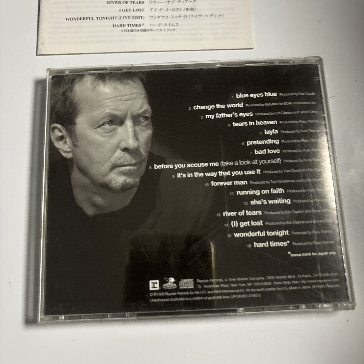 Eric Clapton - Clapton Chronicles (CD, 1999) Japan wpcr-10600 | eBay
