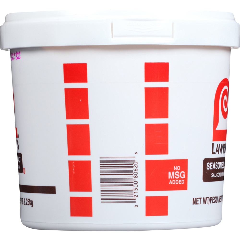 Lawry's Seasoned Salt, 5 lb. tub eBay