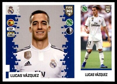 110 Panini FIFA 365 2019 No Lucas Vázquez Real Madrid CF