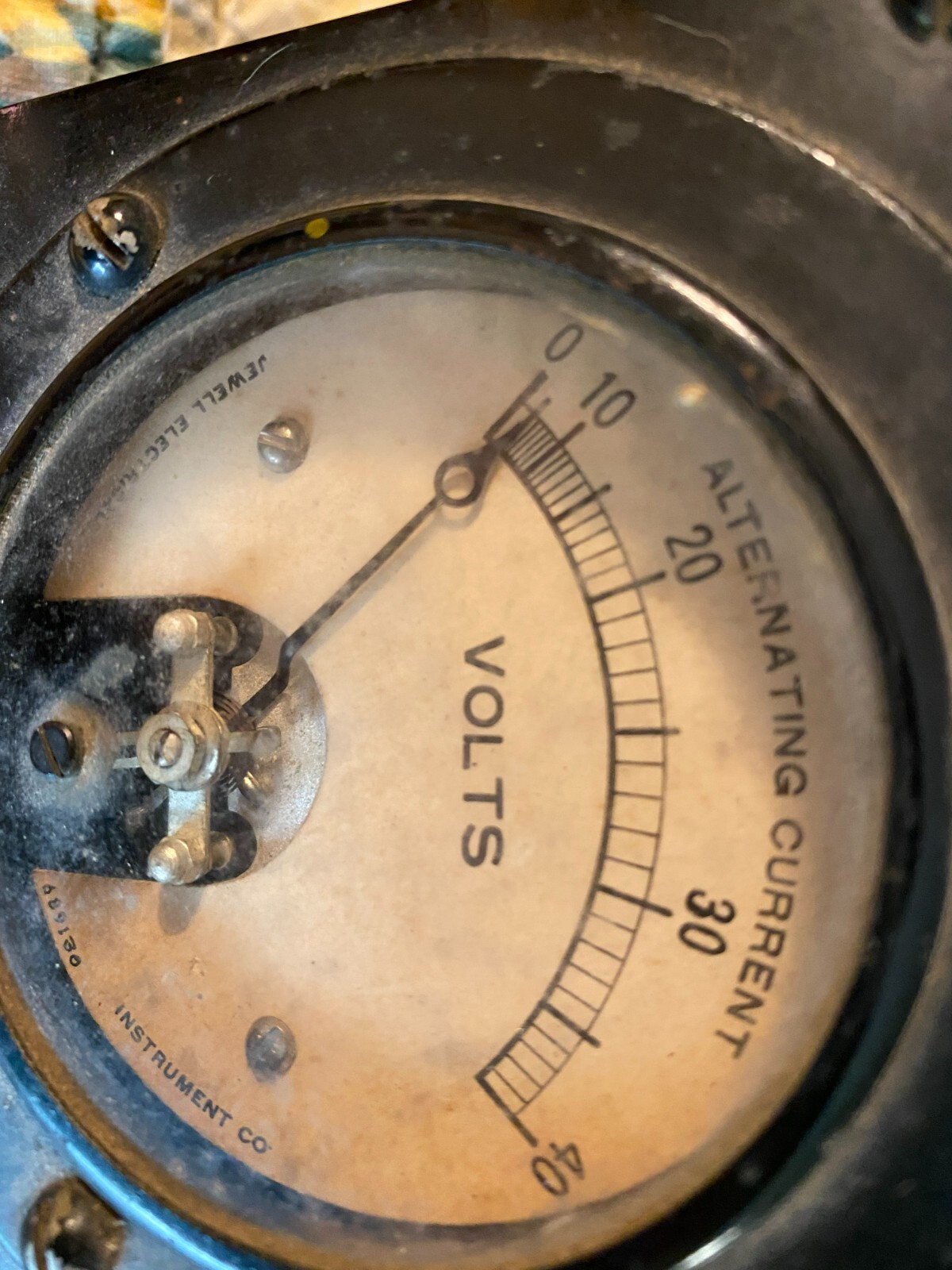VINTAGE JEWELL ELECTRICAL INSTRUMENT VOLTMETER untested eBay