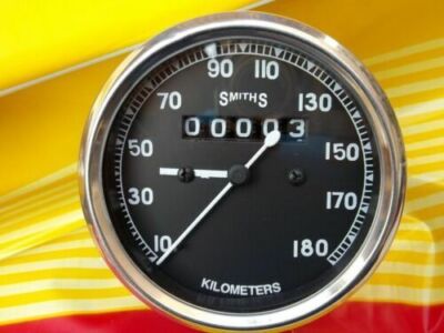 Compteur De Vitesse Vintage Réplique 0-80 MPH - Pour Moto Ou Vélo Custom - Neuf