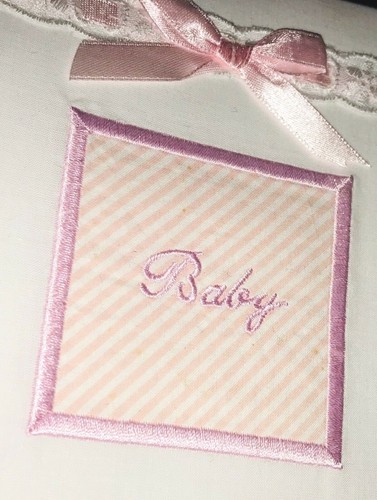 New Baby Girl Photo Book White and Pink Ribbons - 第 10/12 張圖片