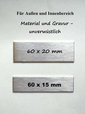 Turschilder Edelstahl Briefkasten Namensschild Wetterfest Lasergravur Ebay