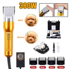 380w Professional Electric Animal Hair Clippers Horse Dog Pet Grooming Trimmer