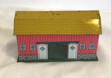 Vintage Ohio Art Tin Barn 8.5  Toy