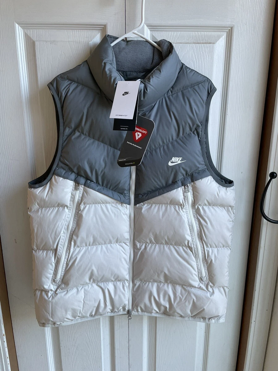 NWT Nike Storm-FIT Gray Vest Bone Tech Pack DR9617-084 Sz Small eBay