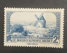 SORTI ALBUM TIMBRE 1936 MOULIN ALPHONSE DAUDET FONTEVIELLE  311 NEUF** MNH LUXE