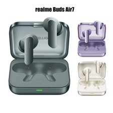 realme Buds Air7 with 52dB ANC, 12.4mm Driver, 52hrs Playback IP55  45ms