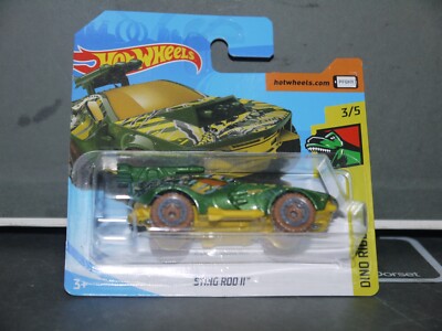 2017 Hot Wheels Sting Rod II DINO RIDERS 3/5