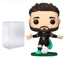 Figura Vinilo Funko POP Lionel Messi MLS Inter Miami #01 con Protector Ecotek