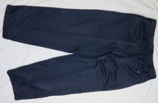 LEVIS DOCKERS GOLF MENS PANTS 33x30 NAVY BLUE CHINO KHAKI RELAXED PLEAT VTG 2003