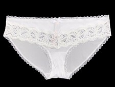 Victorias  Secret Body By Victoria Stretch Cotton Bikini Panty Large Nude Beige