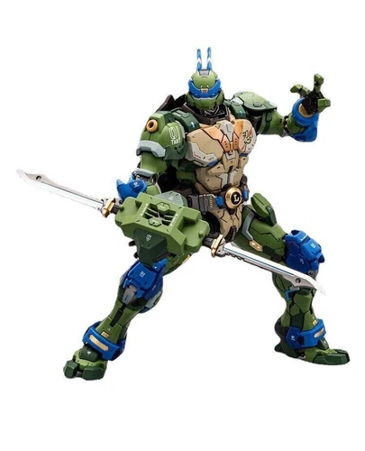 New In Stock HeatBoys HB0012 Robot Mecha Leonardo Metal build Action Figure - Imagen 10 de 17