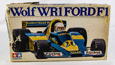 Tamiya Grand Prix Wolf WR1 Ford F1 Japan 1:20 Scale Model