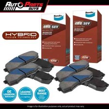Bendix Front & Rear 4WD Brake Pads Set fits Mazda CX-9 TC 2.5L 2016 - 2024