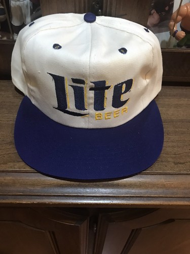 Beer Hat Snapback 80s 90s Dead Stock 